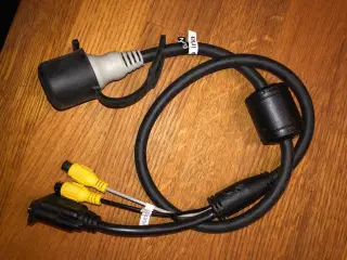 Garmin audio/video kabel, lige stik