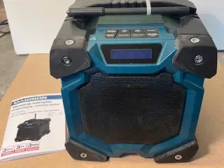 Arbejdsradio med bluetooth