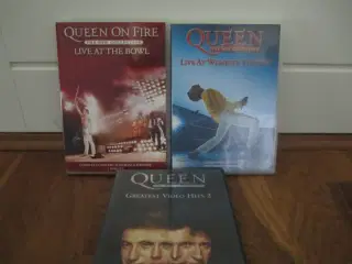 QUEEN. 3 x DVD.