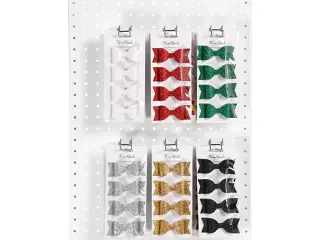 Glitrende Sløjfer 31x85 mm - 60 stk. i alt