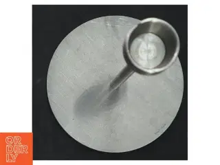 Piet Hein-lysestage i rustfrit stål (str. 21 cm)