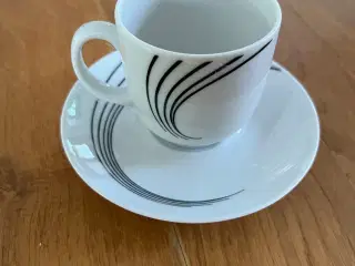 Kaffekop og underkop