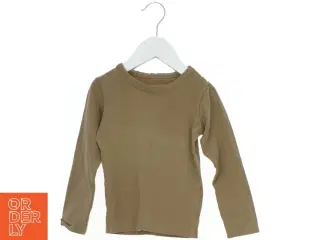 Langærmet brun bluse fra House Of Kids (str. 98)