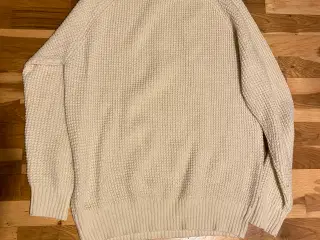 Råhvid trøje med uld str. XL  fra Kangol 
