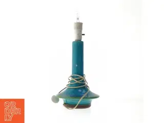 Blå bordlampe søholm (str. 42 cm)