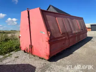 Container lukket