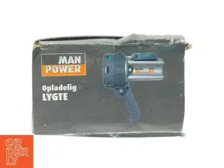 Opladelig lygte fra Man Power