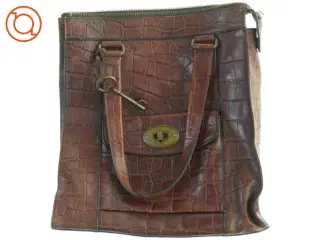 Læder skuldertaske fra Fossil (str. 36 x 36 x 13 cm)