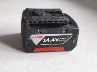 Bosch 14,4 V 3 Amp batteri fuld kapacitet