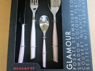 24 stk. BUGATTI glamour rosa lotus bestik