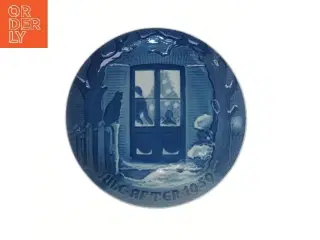 B&G juleplatte 1959 fra Bing & Grøndahl (str. Ø 18,1 cm)