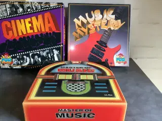 Musik og film brætspil