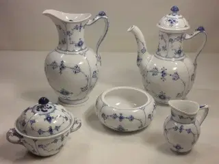 ROYAL COPENHAGEN MUSSELMALET, TILBEHØR KAFFESTEL 1