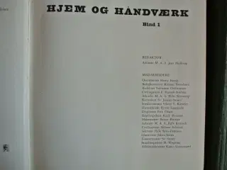 hjem og håndværk 1-2, red. af jens mollerup