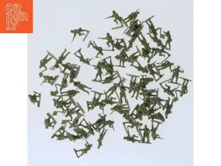 Små grønne soldaterfigurer (str. 2,5 cm)