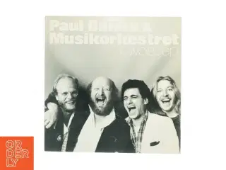 Paul Banks & Musikkorkestret - Twostep LP fra Hofnar Records (str. 31 x 31 cm)