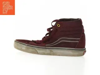 Brugte burgundy Vans sneakers i størrelse 37 fra Vans (str. 37 )