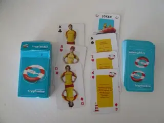 Sjove spillekort (Æ10)