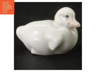 Porcelænsfigur af and fra B&G (str. 10 x. 5,5 cm)