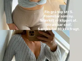 Flere Croptoppe str S. Fra 80 kr stk. 