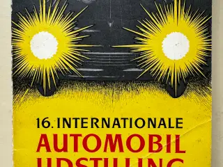 16. Int.  AUTOMOBILUDSTILLING i FORUM 1958