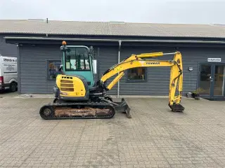 Yanmar Vio57 U hydraulisk skovl skifte