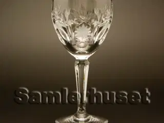 Heidelberg Rødvinsglas. Lille H:168 mm.