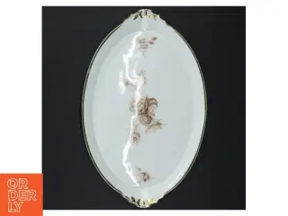 Ovalt serveringsfad (str. 29 x 18 cm)