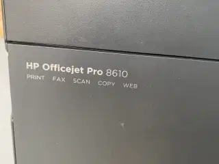 HP Officejet Pro 8610 Multifunktionsprinter