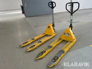 Pallevogne Lifter Og Intra.se 2500/2000 kg
