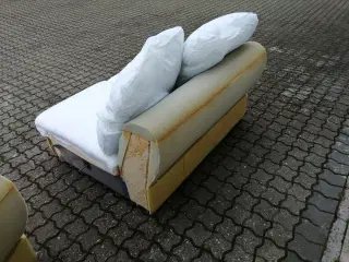 Dele fra / af Hjørnesofa / Sofa / Pallesofa