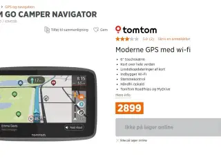 GPS TOMTOM GO CAMPER