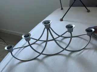en sølv stearinlys stativ fra Georg Jensen