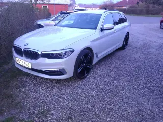 BMW 520d G31, adaptiv fartpilot, Læder