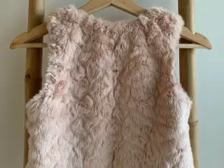 H&M vest i imiteret pels, str. 128