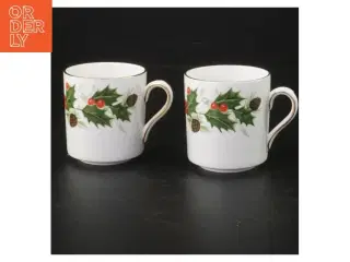 Krus med dekorativt julemotiv fra Royal Grafton (str. Ø 6 cm)