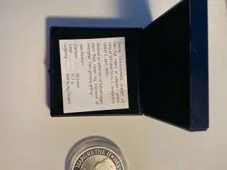 10 kr. H.C.A. "Den grimme ælling" 1 oz. sølvmønt