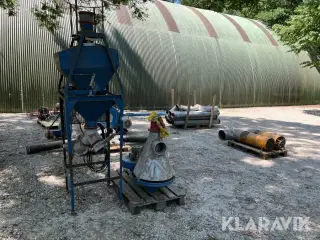 Korn transport/sug/blæs Kongskilde/Mica/Passet