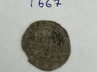 2 Skilling 1667