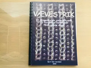 Vævestrik - Et kompendie ...  Berit Dürr Davidsen