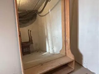 Flot håndlavet ramme til spejl 