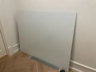 2 stk. whiteboards i glas