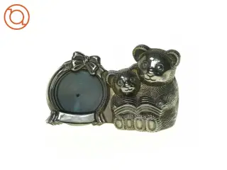 Sparegris, metal bamse (str. 11 x 6 x 8 cm)