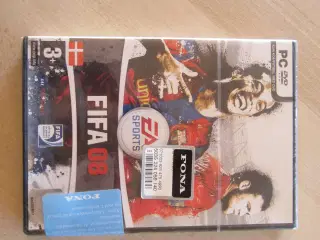 Pc-spil - FIFA 08 - Ny og uåbnet