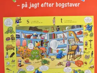 kaj og andrea - på jagt efter bogstaver, af kjeld 