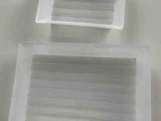 Trip trap glasbakker skåle 