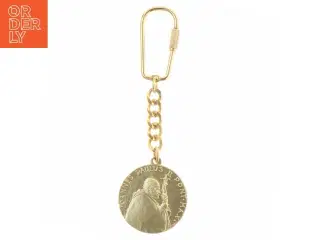 Nøglering med Paven (str. 12 x 3,6 cm)