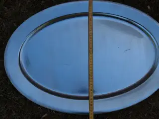 STÅL fad rustfri  stor 