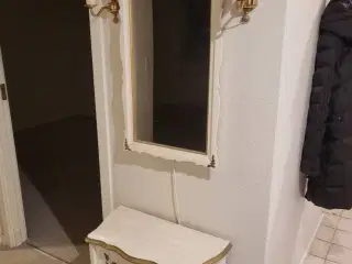 Retro entre sæt med spejl 