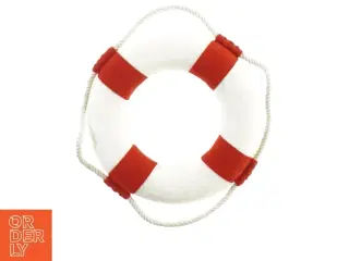 Redningskrans i stof (til leg/pynt) (str. 14 cm)